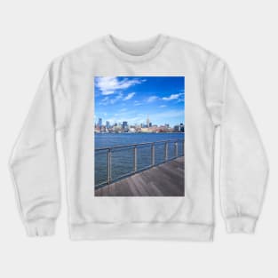 Manhattan Skyline New York City NY NYC Skyscrapers Crewneck Sweatshirt